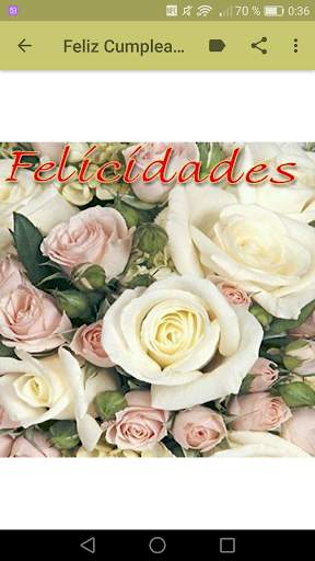 Feliz Cumpleaños Con Flores screenshot 7