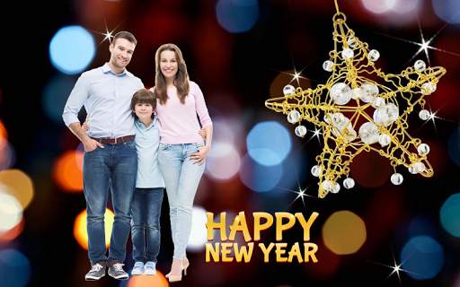 New Year Photo Frames screenshot 3