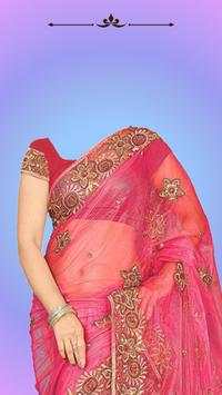Women Saree Photo Suit screenshot 4