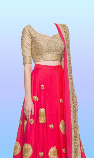 Women Lehenga Photo Suit screenshot 2