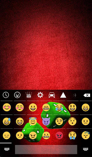 Lucky Dice Animated Keyboard   स्क्रीनशॉट 4
