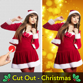 Cut out - Christmas أيقونة