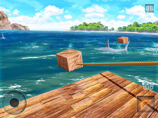 Raft Survival 3D Simulator: Forest Escape screenshot 14