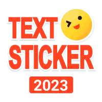 TextSticker 2023 WAStickerApps icon