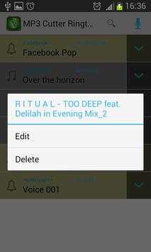 MP3 Cutter and Joiner: Editor screenshot 3