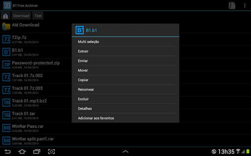 B1 Archiver zip rar screenshot 8