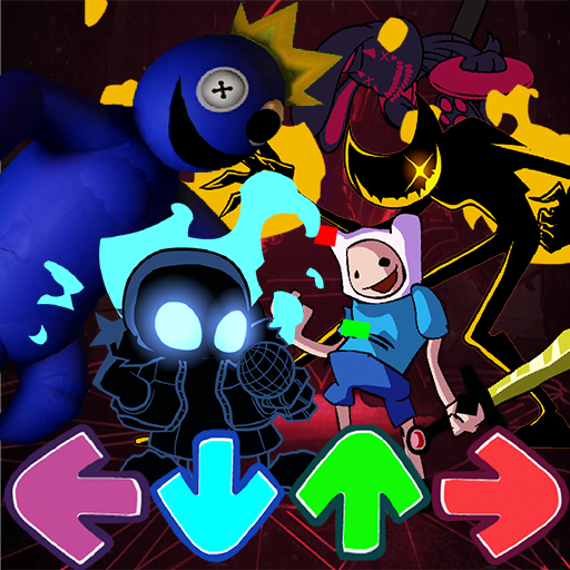 FNF Rainbow Friend vs Finn Mod icon