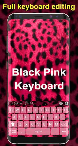 Black Pink Keyboard Themes स्क्रीनशॉट 6