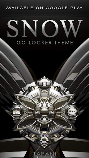 Smart Launcher theme SNOW screenshot 6