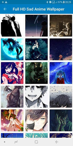 Full HD Sad Anime Wallpaper screenshot 2