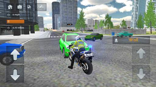 Police Bike Chase City Driving screenshot 3