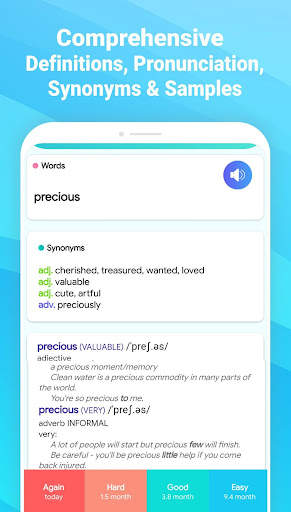 Vocabulary for TOEFL® - TPO® Words Flashcards screenshot 4