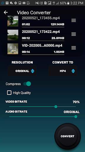 Video Converter & Compressor (MP4, AVI, MOV, MKV) screenshot 4