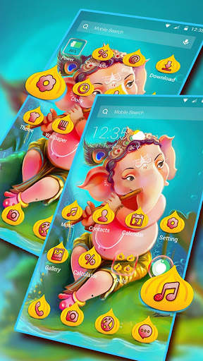 2019 Lord Ganesha APUS Launcher Theme screenshot 1