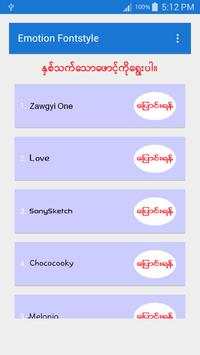 Emotion Fontstyle screenshot 1