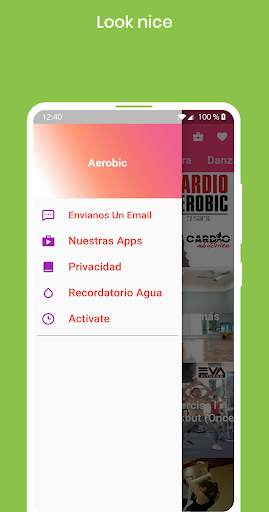 Free home aerobics with music screenshot 3