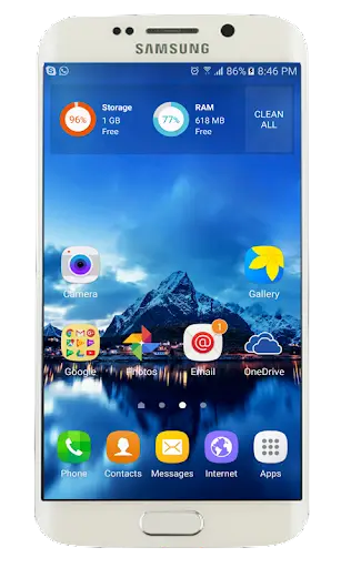 Launcher Galaxy J7 Theme स्क्रीनशॉट 2