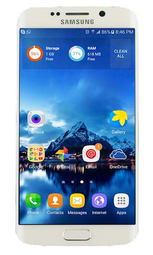 Launcher Galaxy J7 Theme screenshot 2