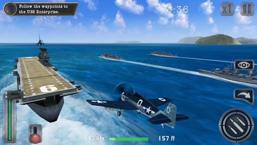 Air Combat Pilot: WW2 Pacific 5 تصوير الشاشة