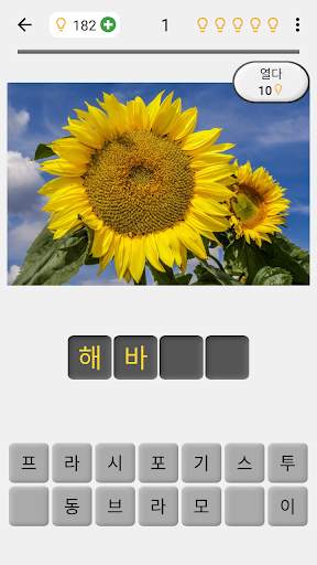 꽃 퀴즈 : 아름 다운 식물에 대 한 식물 퀴즈 screenshot 1