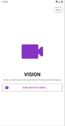 VISION Video Meeting screenshot 1