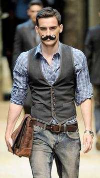 Mustache Photo Editor 3 تصوير الشاشة