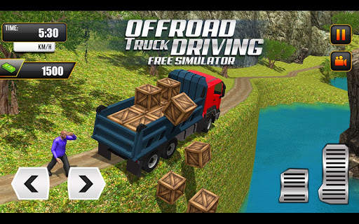 Offroad Truck Driving Simulator: Free Truck Games screenshot 4