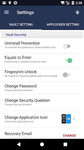 Calculator Vault With Backup 6 تصوير الشاشة
