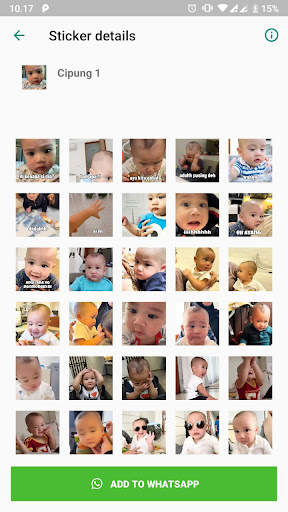 Stiker Wa Cipung Lucu Gerak screenshot 3