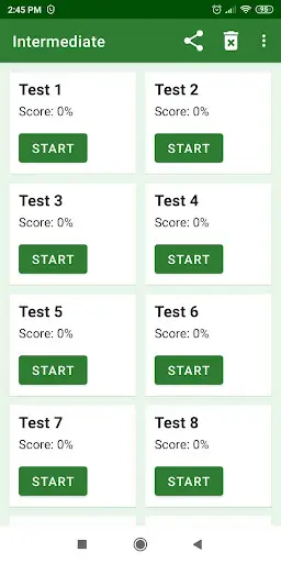 Web Quiz screenshot 2