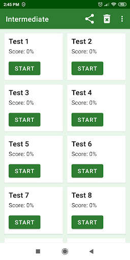 Web Quiz screenshot 2