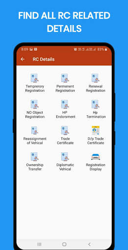 RTO Status : Check Your RC Status screenshot 5