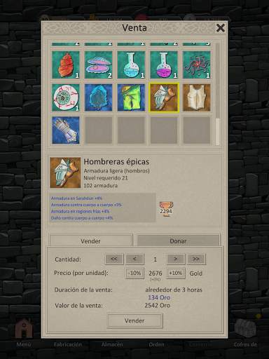 Heroes and Merchants RPG screenshot 14