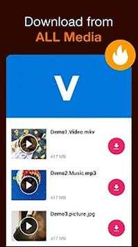 Vvideo downloder скриншот 1