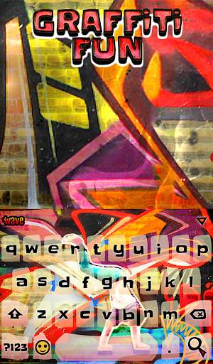 Graffiti Fun Animated Keyboard screenshot 2