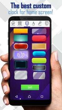 Digital Clock Wallpaper App screenshot 4