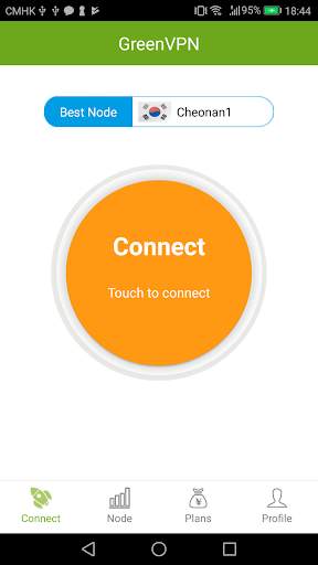 GreenVPN - A Fast , Unlimited, Free VPN Proxy screenshot 1