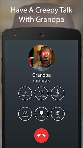 Best Evil Scary Grandpa Fake Chat And Video Call screenshot 3