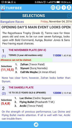 TURFBEE - India Horse Racing screenshot 3