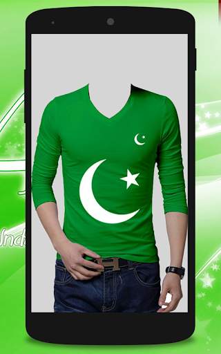 Pak Flag Shirt Photo Editor screenshot 5