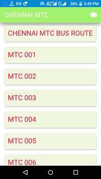 CHENNAI MTC BUS screenshot 1
