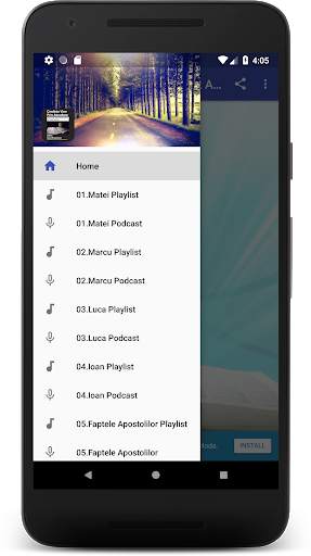 Biblia - Noul Testament Audio скриншот 1