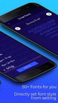 Script Font Style Free screenshot 3