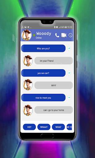 Prank video call woody screenshot 2