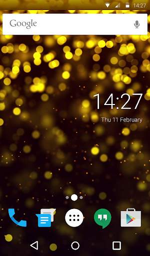 Gold Rain Animated Keyboard screenshot 6