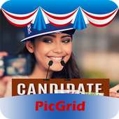 USA President Election Sticker icon