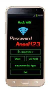 Wifi password hacker prank screenshot 3