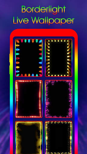 Border Light Wallpaper - LED Color Live screenshot 4