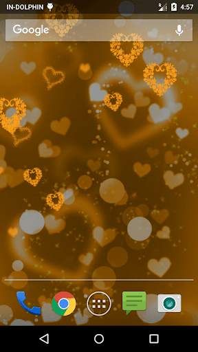Glow Heart Live Wallpaper screenshot 3