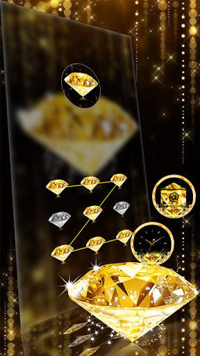 Gold Diamond Theme Wallpaper screenshot 4